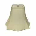 Estallar 16 in. Ivory Premium Square Monay Shantung Lampshade ES3104305